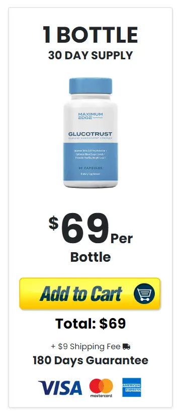 GlucoTrust Pricing 1